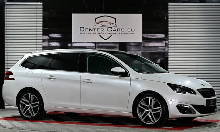 Peugeot 308 cena 47777 przebieg: 133000, rok produkcji 2016 z Sanok małe 667